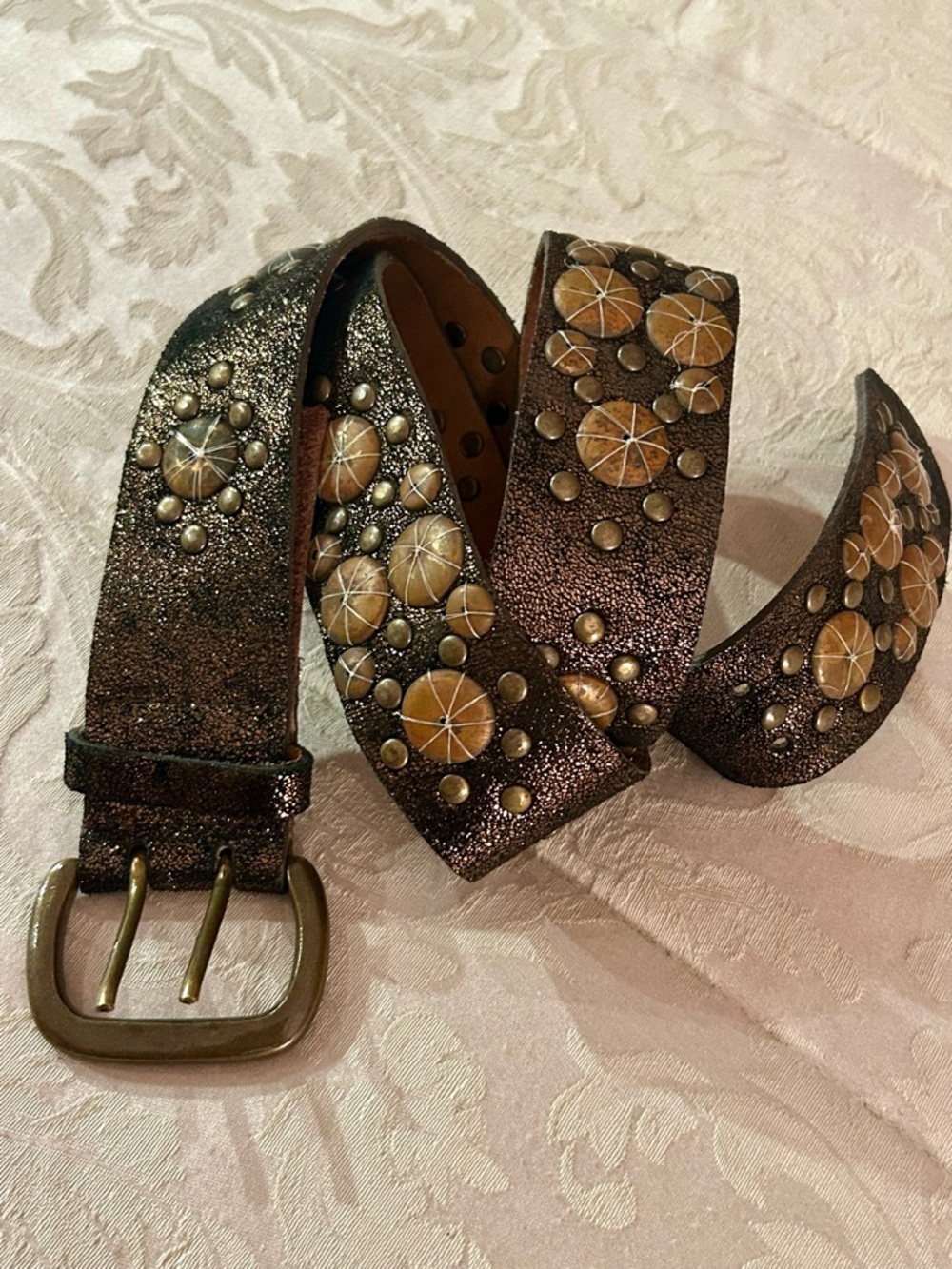 Betsey Johnson BoHo Leather Belt - Picture 9 of 10
